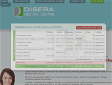 Tablet Screenshot of diseramedical.com